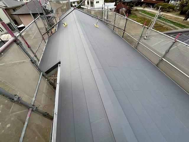 高砂市　屋根の施工完了